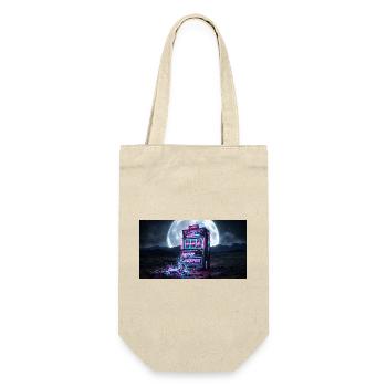 Jackpot of Burnout - Vaporwave Aesthetic Meme - Gift Bag for Bottles - nature - Front