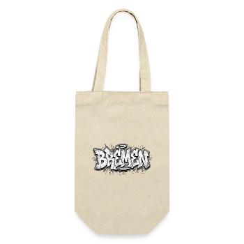 Bremen Graffiti Hip Hop - Gift Bag for Bottles - nature - Front