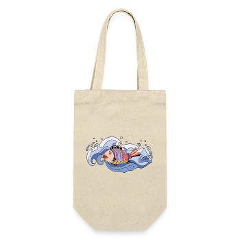 poisson - Sac à bouteille - nature - Devant