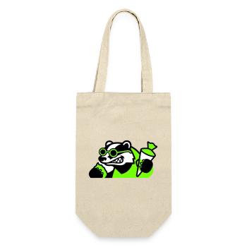 Cool Badger Back to School Icon - Gift Bag for Bottles - nature - Front