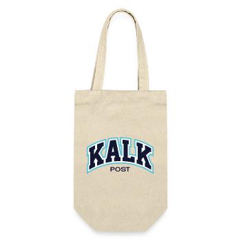 KalkPost3 - Gift Bag for Bottles - nature - Front