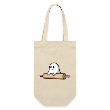 Sweet & Spooky Baking - Geschenkbeutel für Flaschen - Natur - Vorne
