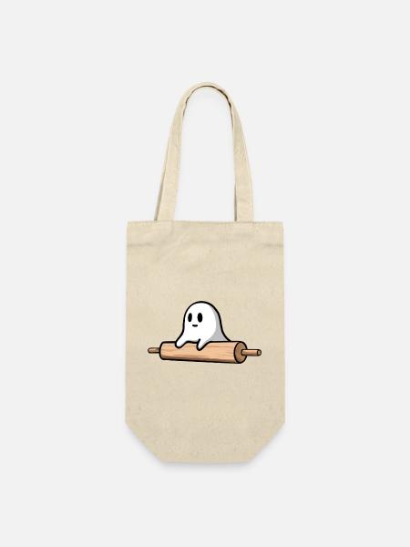 Sweet & Spooky Baking - Geschenkbeutel für Flaschen - Natur