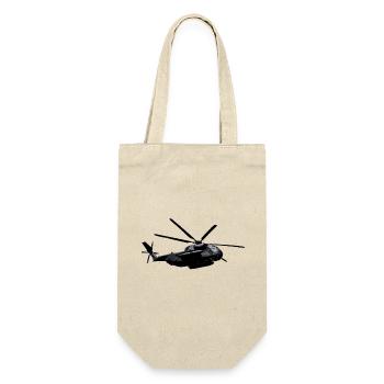 hélicoptère de transport - Sac à bouteille - nature - Devant