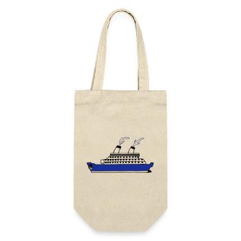 ship - Gift Bag for Bottles - nature - Front