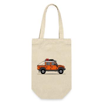 Defender Double Cab Offroad Orange - Gift Bag for Bottles - nature - Front