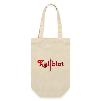 Kaltblut Schwert - Geschenkbeutel für Flaschen - Natur - Vorne