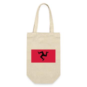 The Manx Triskelion, Emblem of the Isle of Man - Gift Bag for Bottles - nature - Front