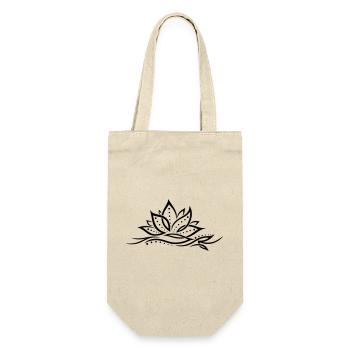 Lotus lotus flower lotus flower yoga - Gift Bag for Bottles - nature - Front