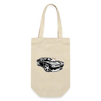 Pure muscle car power! - Gift Bag for Bottles - nature - Front