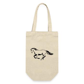 Galloping horse - Gift Bag for Bottles - nature - Front