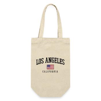 Drapeau vintage de Californie de Los Angeles - Sac à bouteille - nature - Devant