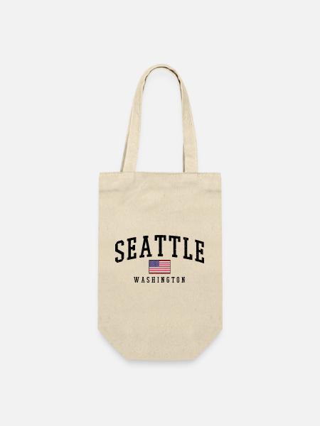 Seattle Washington États-Unis - Sac à bouteille - nature