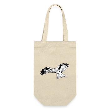 Falke - Geschenkbeutel für Flaschen - Natur - Vorne