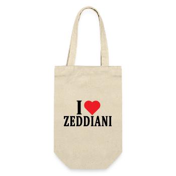 t-shirt Io amo Zeddiani t-shirt Sardegna - Gift Bag for Bottles - nature - Front