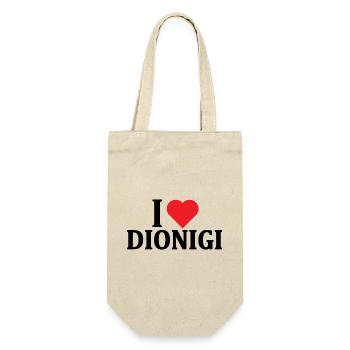 T-shirt J’adore Dionigi t-shirt idée cadeau - Sac à bouteille - nature - Devant