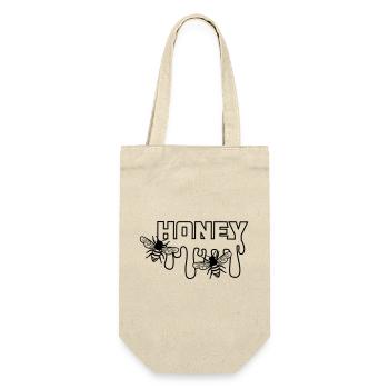 Dripping honey - Gift Bag for Bottles - nature - Front