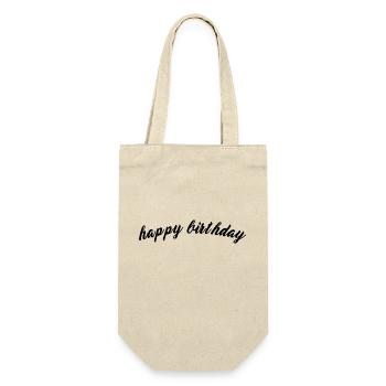 Bon anniversaire - Sac à bouteille - nature - Devant