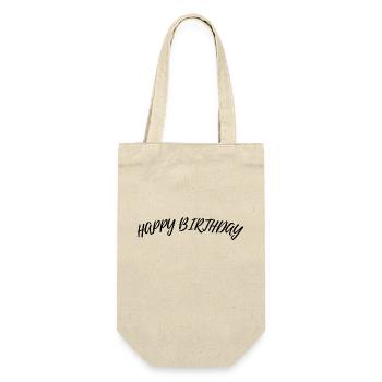 Bon anniversaire - Sac à bouteille - nature - Devant