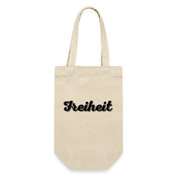 Freiheit - Geschenkbeutel für Flaschen - Natur - Vorne