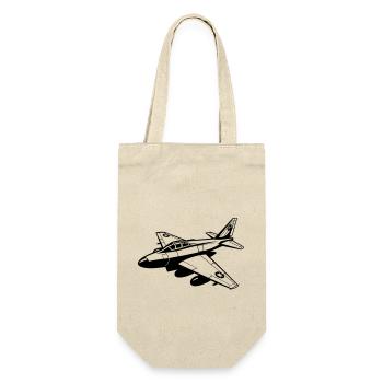 Fighter jet - Gift Bag for Bottles - nature - Front