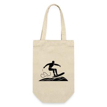 Wake board - Gift Bag for Bottles - nature - Front