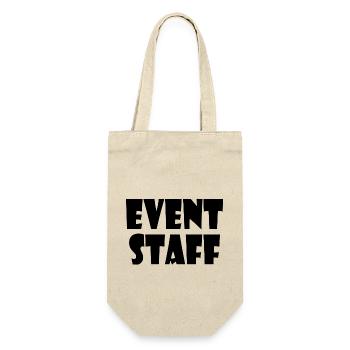 Event staff - Gift Bag for Bottles - nature - Front