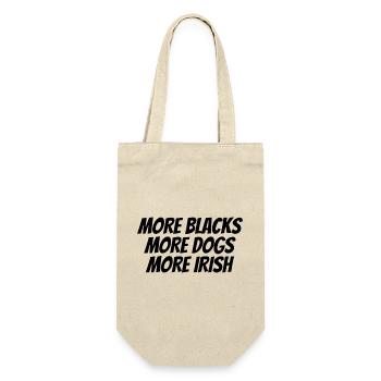 Black Text Designs - Gift Bag for Bottles - nature - Front