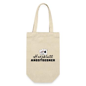 Sweetheart Fear Opponent - Gift Bag for Bottles - nature - Front