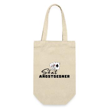 Skat Fear Opponent - Gift Bag for Bottles - nature - Front