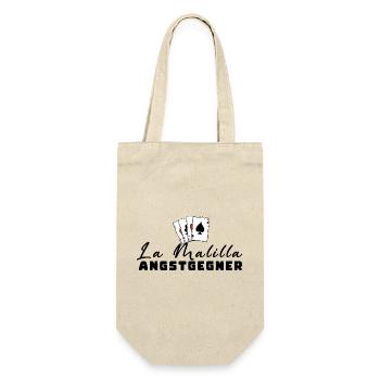 La Malilla fear opponents - Gift Bag for Bottles - nature - Front