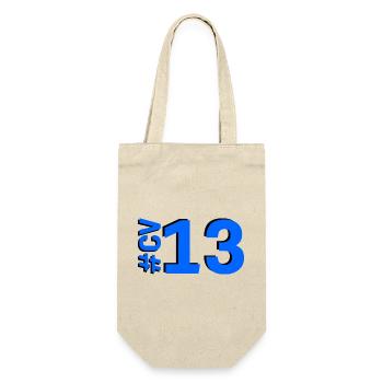 CV13-KARTON - Geschenkbeutel für Flaschen - Natur - Vorne