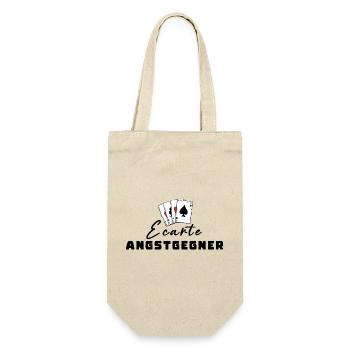 Ecarte Fear Opponent - Gift Bag for Bottles - nature - Front