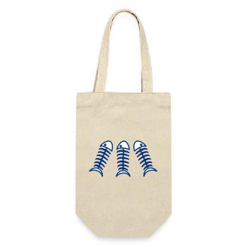 SARDINE. FISH. APRIL FOOL. EASTER. SEA - Gift Bag for Bottles - nature - Front