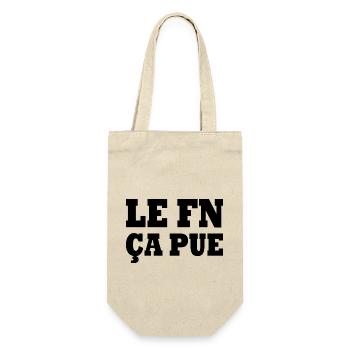 le fn ça pue - Sac à bouteille - nature - Devant