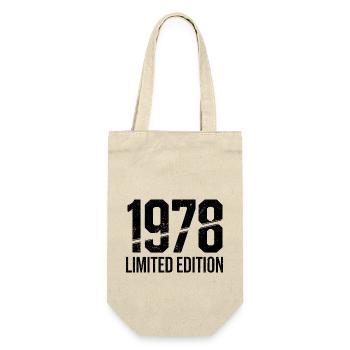 Vintage 1978 limited edition - Gift Bag for Bottles - nature - Front