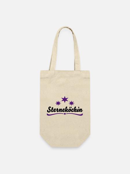 Tablier de cuisine chef étoilé - Sac à bouteille - nature