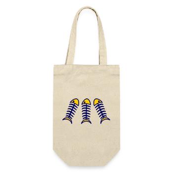 SARDINE. FISH. APRIL FOOL. EASTER. SEA - Gift Bag for Bottles - nature - Front