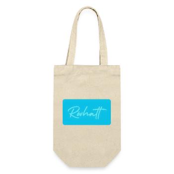 Arsch Hut - Geschenkbeutel für Flaschen - Natur - Vorne