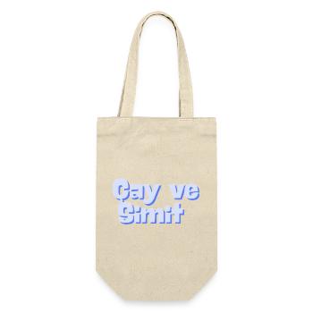 Cay & Simit - Gift Bag for Bottles - nature - Front
