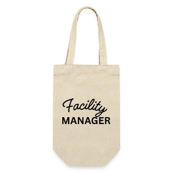 Facility Manager - Gift Bag for Bottles - nature - Front