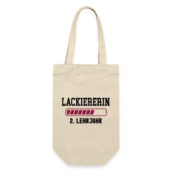 Apprenticeship as a painter in the 2nd year of apprenticeship as a painter - Gift Bag for Bottles - nature - Front