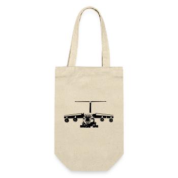IL-76 - Gift Bag for Bottles - nature - Front