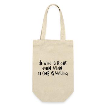 Do what ... by Cean - Gift Bag for Bottles - nature - Front