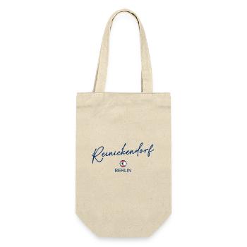 Reinickendorf - Berlin Flag - Berlin Bear - Gift Bag for Bottles - nature - Front