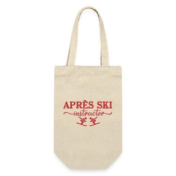 Moniteur d’après-ski Skilehrer - Sac à bouteille - nature - Devant