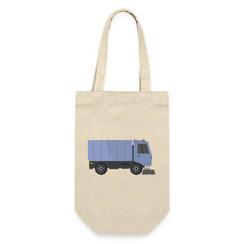 Street sweeper truck - Gift Bag for Bottles - nature - Front