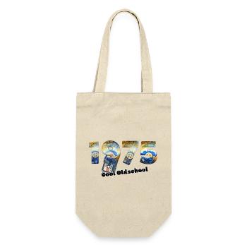 1975 Vintage Retro – Cassette – Cool Olds - Sac à bouteille - nature - Devant