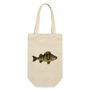 Vecteur Poisson Perche Réaliste - Sac à bouteille - nature - Devant