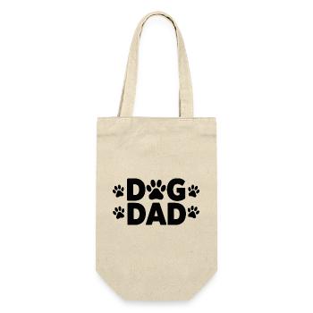 Dog Dad Print Grass - Sac à bouteille - nature - Devant
